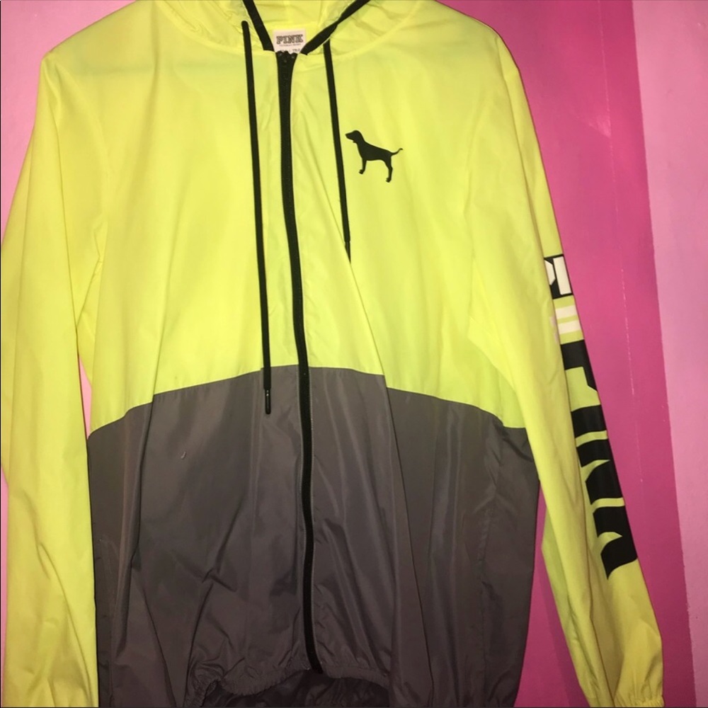Pink windbreaker
